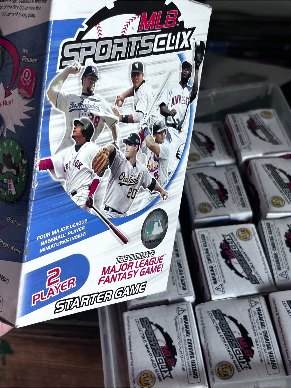 Topps MLB Mini Figures SportsClix Starter Game Set - NEW LOT OF 10+ More